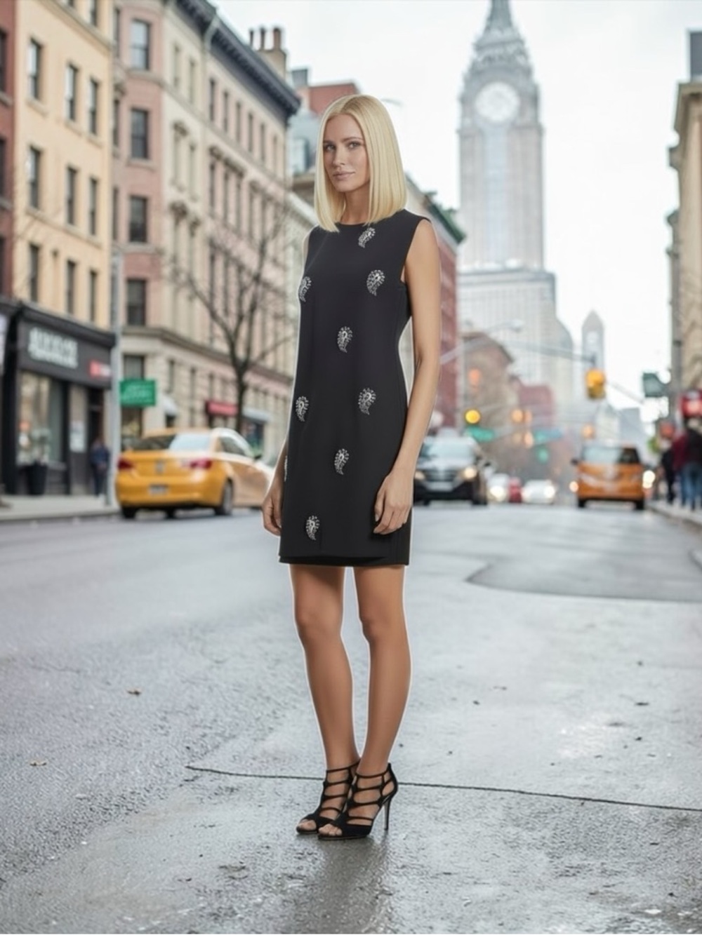 NWT Ted Baker London Mareey Embellished Tunic Dress Size 1 $279